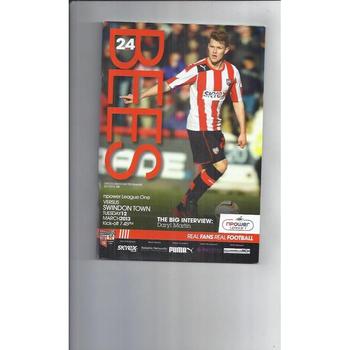 Swindon Town Away Football Programmes