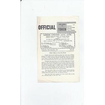 Hartlepool United Away Football Programmes