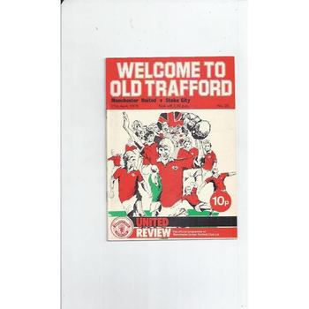 Stoke City Away Football Programmes