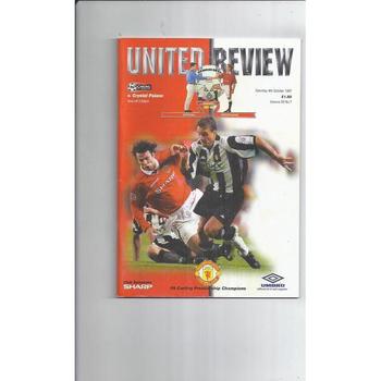 Manchester United Home Football Programmes