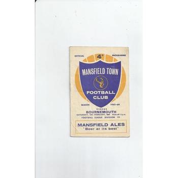 Mansfield Town Home Football Programmes