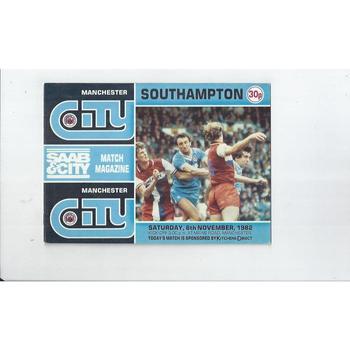 Southampton Away Football Programmes