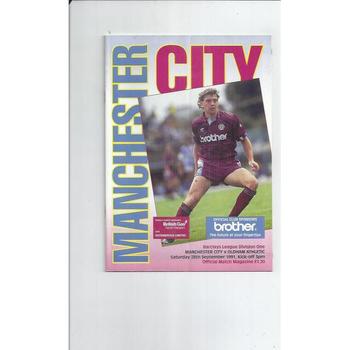 Oldham Athletic Away Football Programmes