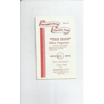 Scunthorpe United Home Football Programmes