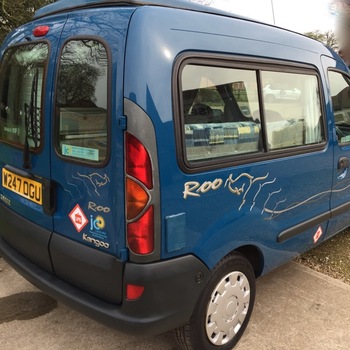 JC LEISURE ROO 2 Berth Camper Van 2000 (W)reg Renault Kangoo