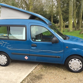 JC LEISURE ROO 2 Berth Camper Van 2000 (W)reg Renault Kangoo