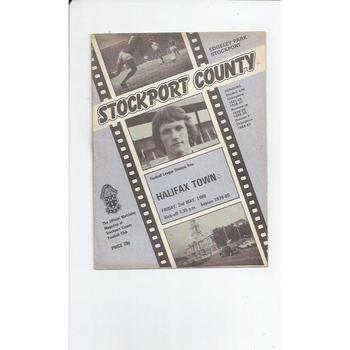 Stockport County Home Football Programmes