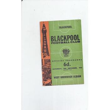 West Bromwich Albion Away Football Programmes
