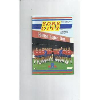Wrexham Away Football Programmes