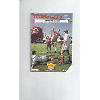 Halifax Town Away Football Programmes