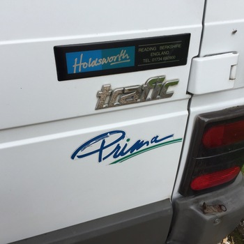 Richard Holdsworth San Remo XL Roulette 2 Berth Camper - Dec 1995 (N)reg Renault Trafic Prima