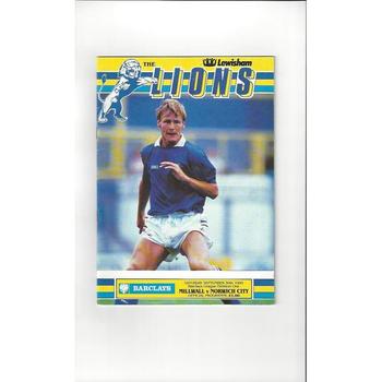 Norwich City Away Football Programmes