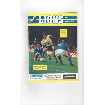 Millwall Home Football Programmes