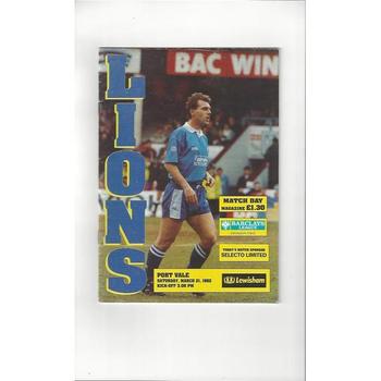 Port Vale Away Football Programmes