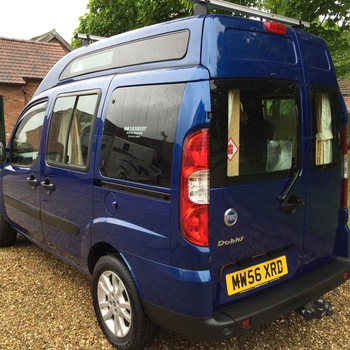 Danbury Doblo Camper Van 2 Berth - 2007 Fiat Doblo - 44K miles!