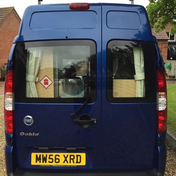 Danbury Doblo Camper Van 2 Berth - 2007 Fiat Doblo - 44K miles!