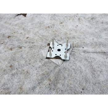 Ground anchor sockets for column structures