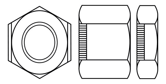 All Metal Prevailing Torque Nuts