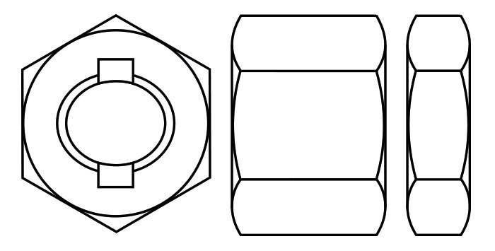 All Metal Prevailing Torque Nuts
