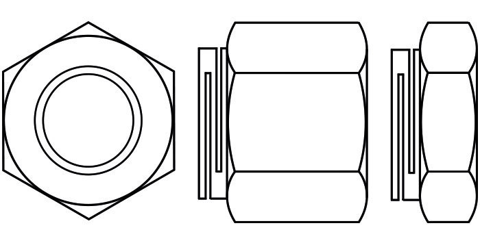 Philidas Turret Nuts