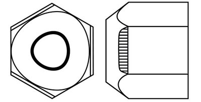 Prevailing Torque Nuts Stover Nuts Locking Nuts