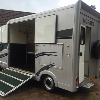 2007 (07)reg Foxy Twin Horsebox 3.5t Renault Master only 44k miles - SORRY SOLD