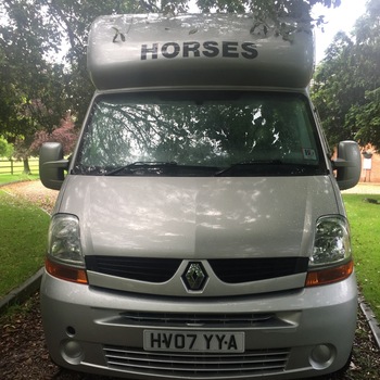 2007 (07)reg Foxy Twin Horsebox 3.5t Renault Master only 44k miles - SORRY SOLD
