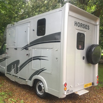 2007 (07)reg Foxy Twin Horsebox 3.5t Renault Master only 44k miles - SORRY SOLD