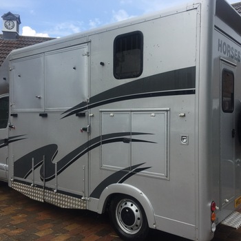 2007 (07)reg Foxy Twin Horsebox 3.5t Renault Master only 44k miles - SORRY SOLD