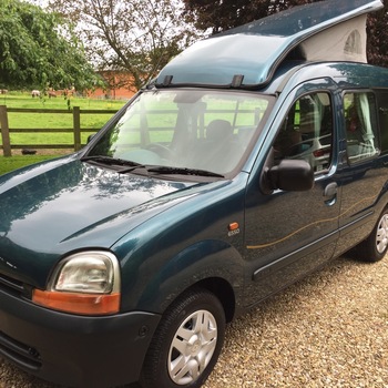 JC Leisure ROO 2 Berth Camper Van - Renault Kangoo 1.9D Diesel 1999 model
