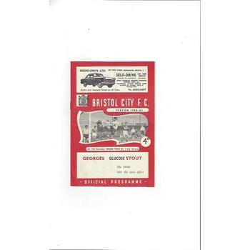 Bristol City Home Football Programmes