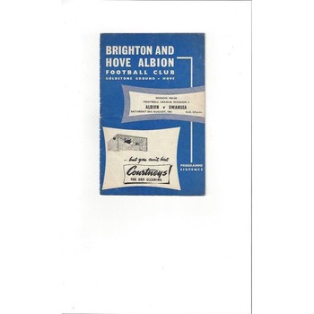Brighton & Hove Albion Home Football Programmes