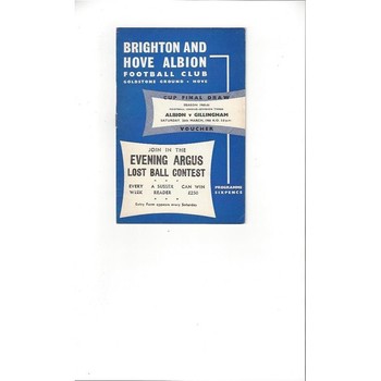 Gillingham Away Football Programmes