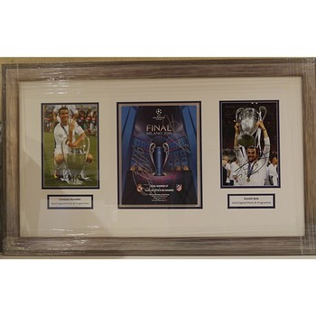 Ronaldo & Bale Signed Photos