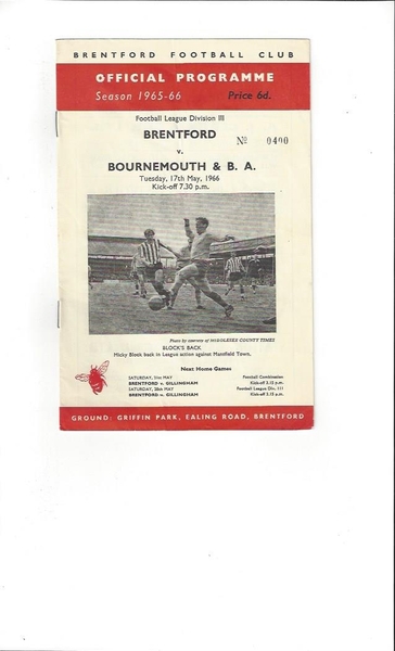 Latest New from Bobs Football Programmes