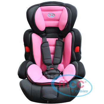 Mcc 3 in 1 Pink Baby Car Booster Seat For Group 1/2/3 9-36kg