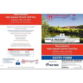 Steve Benton Golf Day – HELP Appeal