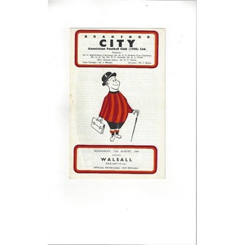 Bradford City Home Football Programmes