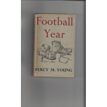 Football Year Book. By Percy M Young 1956  FIRST EDITION - Hardback Edition