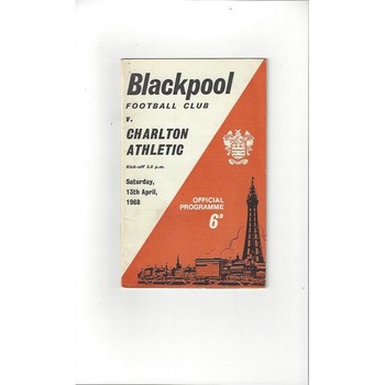 Blackpool Home Football Programmes