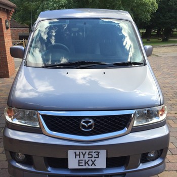 2004 Mazda Bongo Camper Van 4 Berth - 2.0 Petrol/LPG conversion