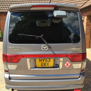 2004 Mazda Bongo Camper Van 4 Berth - 2.0 Petrol/LPG conversion