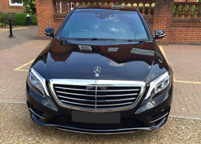 Front of Chauffeur Car in Leatherhead