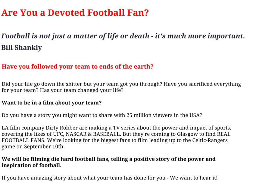 Are You a Devoted Football Fan?