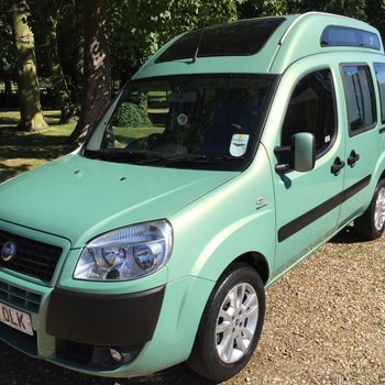 Fiat Doblo Camper Van 2007 -  Super Low 19650 miles! - Stunning!