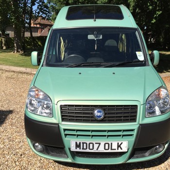 Fiat Doblo Camper Van 2007 -  Super Low 19650 miles! - Stunning!