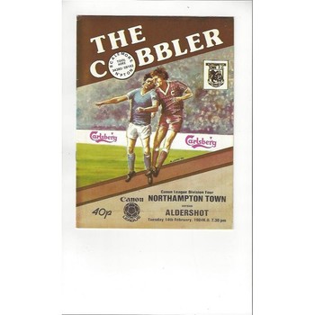 Aldershot Away Football Programmes