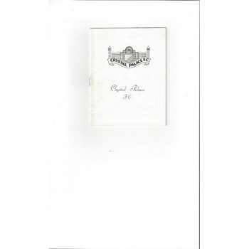 1966/67 Crystal Palace v Portsmouth Football Programme