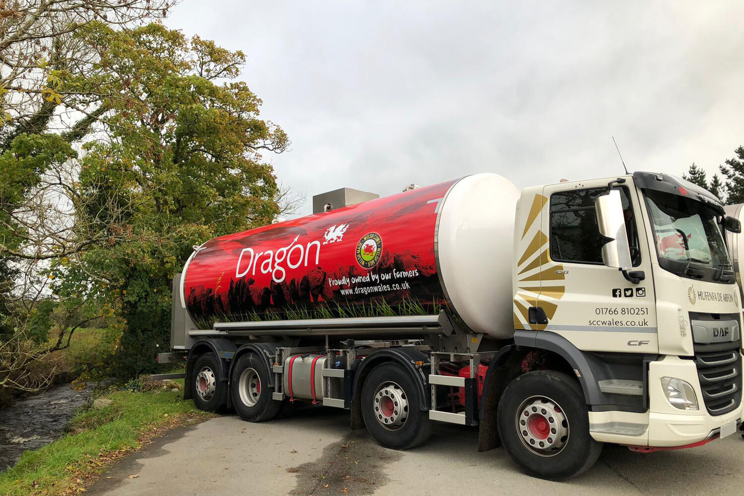 Dragon - DAF CF Milk Tanker 
