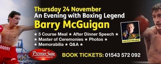 An Evening with Barry McGuigan